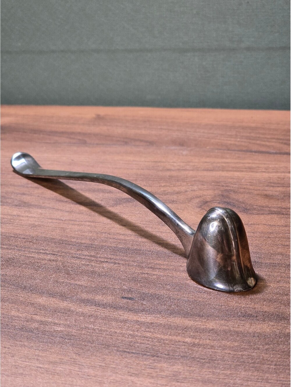 Vintage Sheffield Silverplate Mustard Spoon